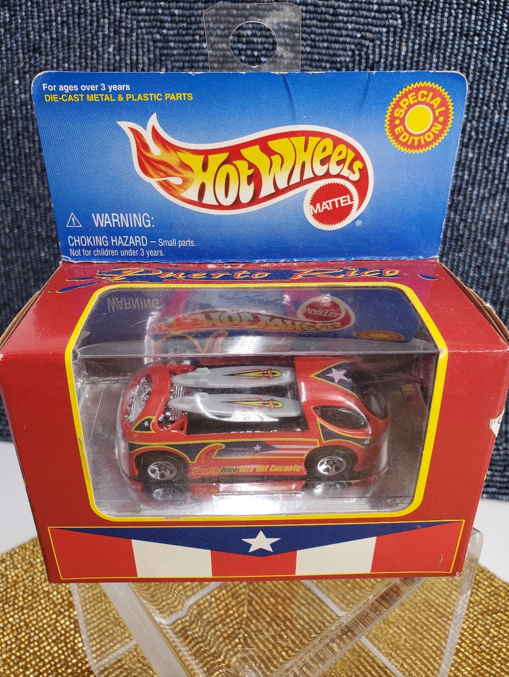 2000 Hot Wheels *PUERTO RICO* Special Edition DEORA II *NIB* (C39)